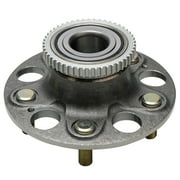 Detroit Axle - Rear Wheel Hub and Bearing Assembly Replacement for Acura RSX Honda Civic Fits select: 2004-2005 HONDA CIVIC SI
