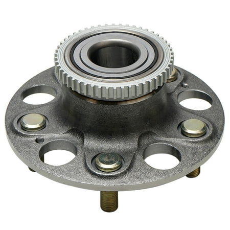 Detroit Axle - Rear Wheel Hub and Bearing Assembly Replacement for Acura RSX Honda Civic Fits select: 2004-2005 HONDA CIVIC SI