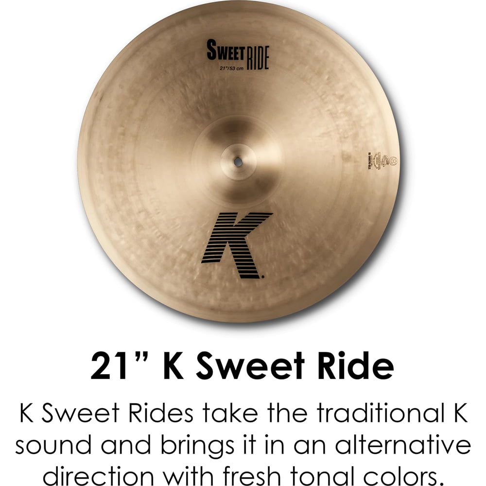 Zildjian K Sweet Cymbal Pack with Hi-Hats, Crashes and Rides