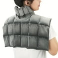 thumbnail image 1 of PEACNNG Microwave Heated Neck Wrap  Heating Pad for Neck with Microwave  Shoulders & Back Pain Relief with Herbal Aromatherapy with Moist Heat  Hot & Cold Compress Grey, 1 of 6