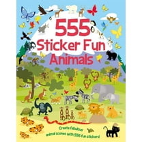 555 Sticker Fun 555 Sticker Fun - Animals, (Paperback)