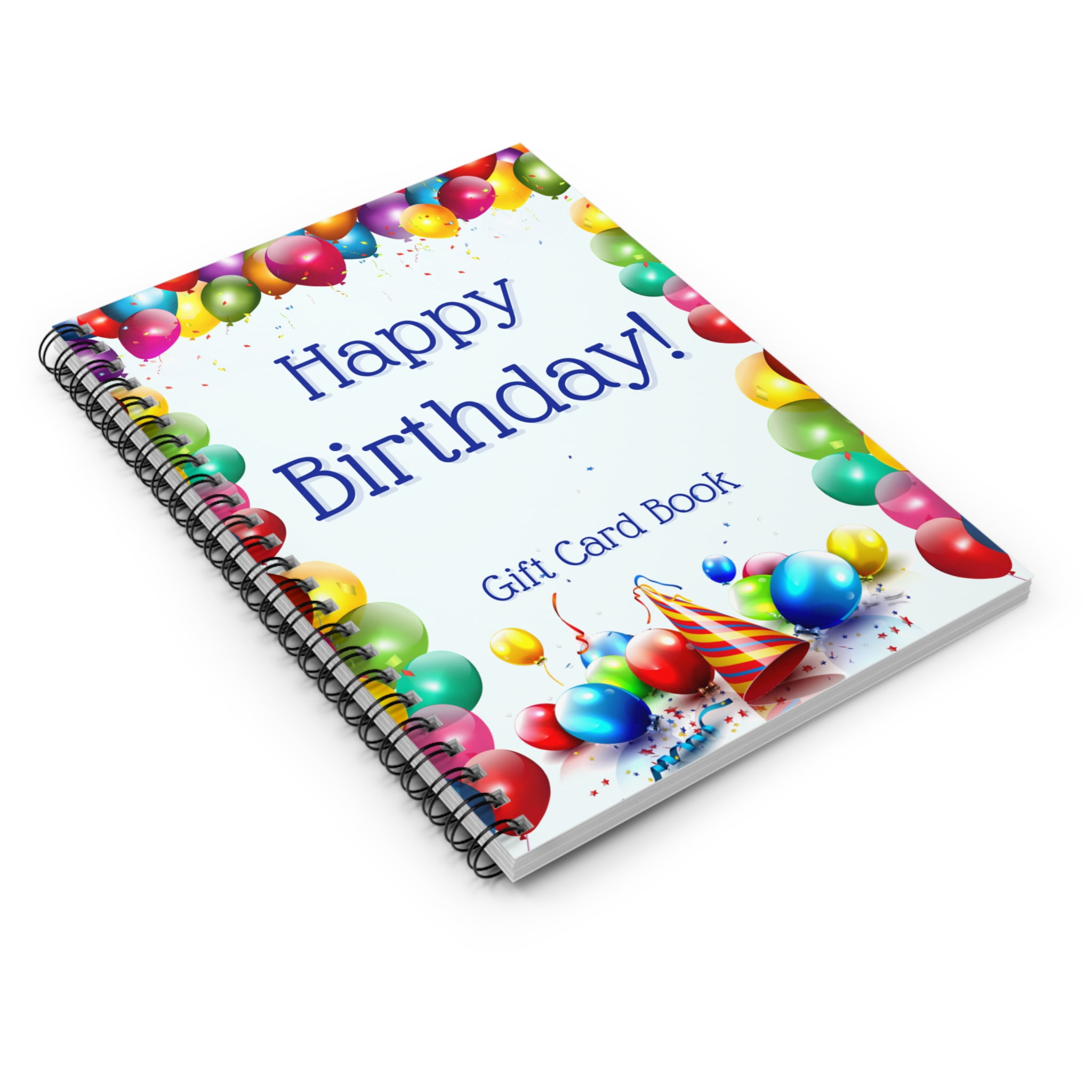 Happy Birthday Gift Card Book