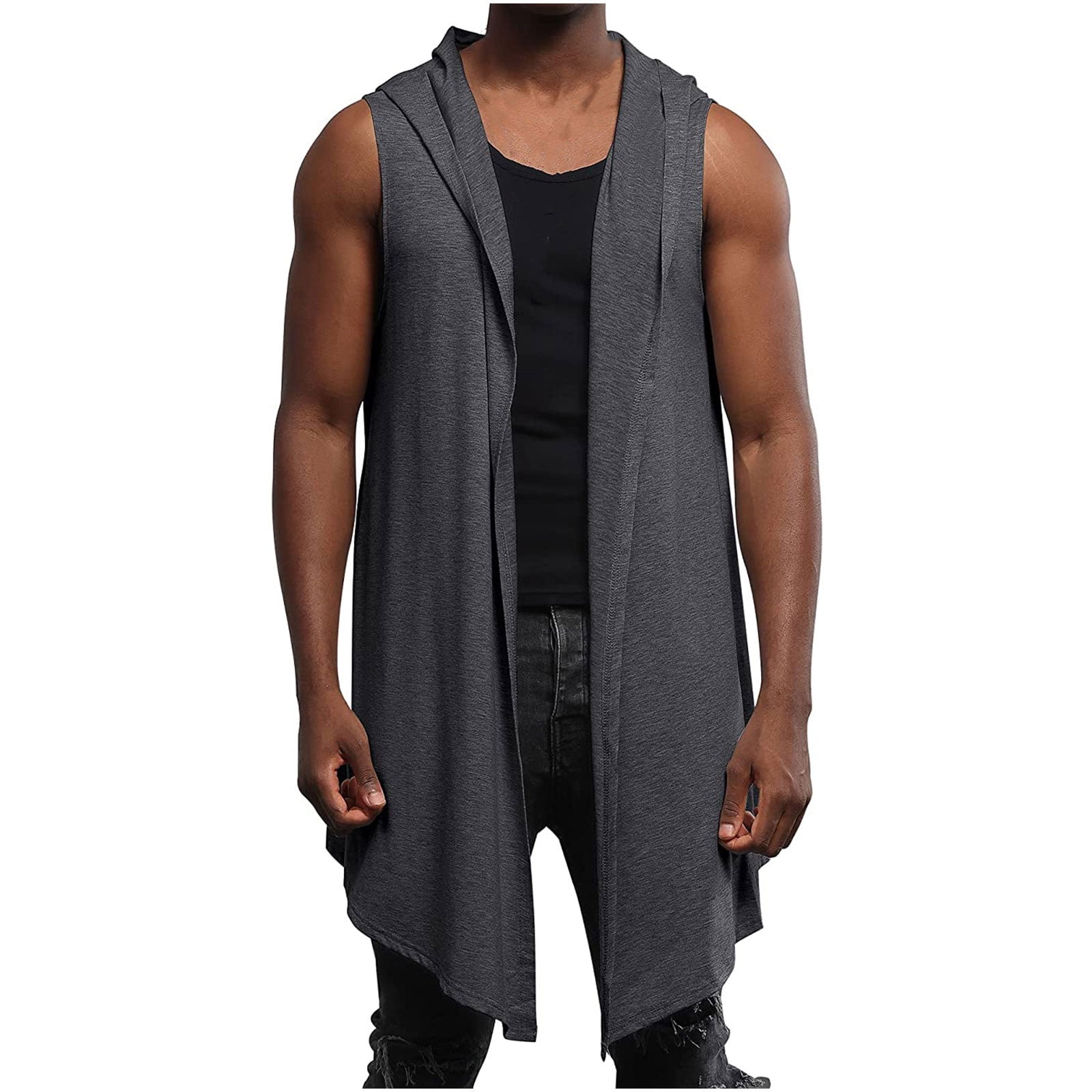 Irregular Cardigans Vest Tops 