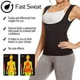 thumbnail image 4 of Lilvigor Sauna Tank top for Women Weight Loss Sweat Vest Suit Waist Trainer Shaper Slimming Workout Shapewear Tanks Fat Burner Shapewear, 4 of 6