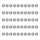 thumbnail image 2 of 50 Pieces Stainless Steel Hex Nuts Assortment Kit, A2-70 Grade for Industrial Machinery Applications M8 Size, 2 of 5