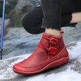 thumbnail image 5 of Botas Mujer Botas De Moda Con Cordones Trabajo Acogedor Bota De Senderismo Transpirable (38) Rojo Likrtyny Tenis De Mujer Tenis De Hombre, 5 of 5