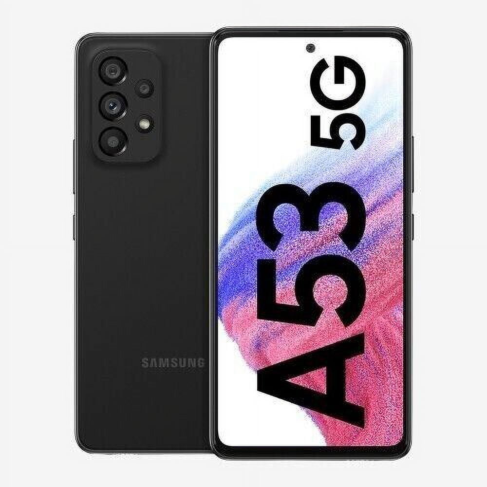 Samsung Galaxy A53 (5G) 128GB Unlocked - Black (Renewed