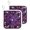 Purple, variant on Cute Ghost Halloween Pot Holders for Kitchen Heatproof Potholder, 2 Pack Pumpkins Castle Spooky Vintage Hot Pads Multipurpose Oven Pads Terry Cloth Potholders Trivet for Cooking and Baking
