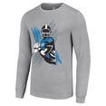 thumbnail image 2 of Men's Starter Heather Gray Detroit Lions Player X Logo Graphic Long Sleeve T-Shirt, 2 of 3