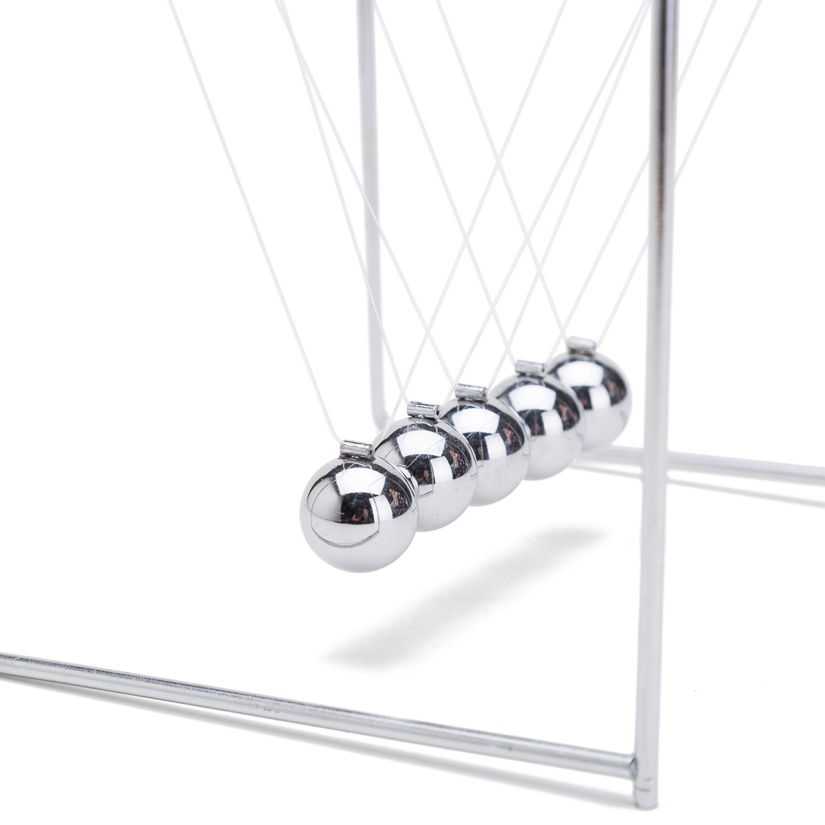 THY COLLECTIBLES Stainless Steel Newtons Cradle Balance Balls 5.5 inch