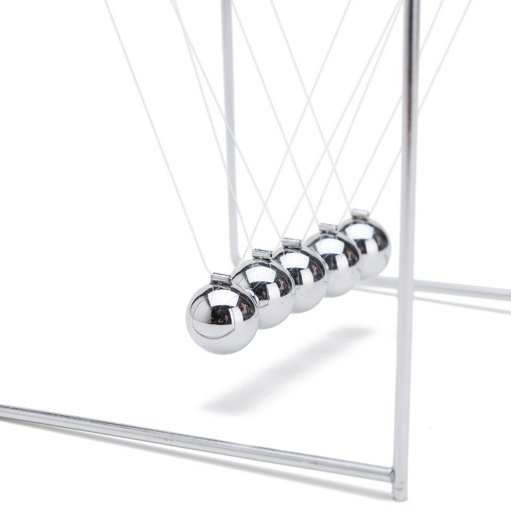 THY COLLECTIBLES Stainless Steel Newtons Cradle Balance Balls 5.5 inch