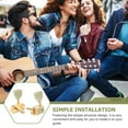 thumbnail image 3 of 6Pcs Folk Guitar String Tuning Pegs Guitar Steel Electric Guitar Tuning Keys, 3 of 8