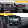 ZWNAV Tesla Style Touch Screen Android Car Radio for Mitsubishi Lancer