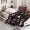 thumbnail image 3 of Veterans Gifts Blanket, Vietnam Veteran Gifts, Veteran Gifts for Men, Navy/Army/Air Force Veteran Gifts for Men, Proud Patriotic Veterans, Gifts for Veterans Throw Blanket 60”x50”, 3 of 5