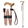 thumbnail image 1 of Bastones plegables y ligeros Merry Sticks para mujeres y hombres. Bastón ajustable y plegable para personas mayores. Ayudas para la movilidad y el equilibrio. Mango ergonómico y correa de muñeca. Pali, 1 of 5