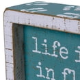 thumbnail image 4 of Inset Box Sign - Life Is Better In Flip Flops, 4 of 4