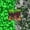 Green Brown M, variant on meiyoeat Pixel Grass M Initial Twin Bedding for Boys, Gamer Block Monogram Bedding Comforter Set, Green Brown, Gamepad Reversible, 7-Piece