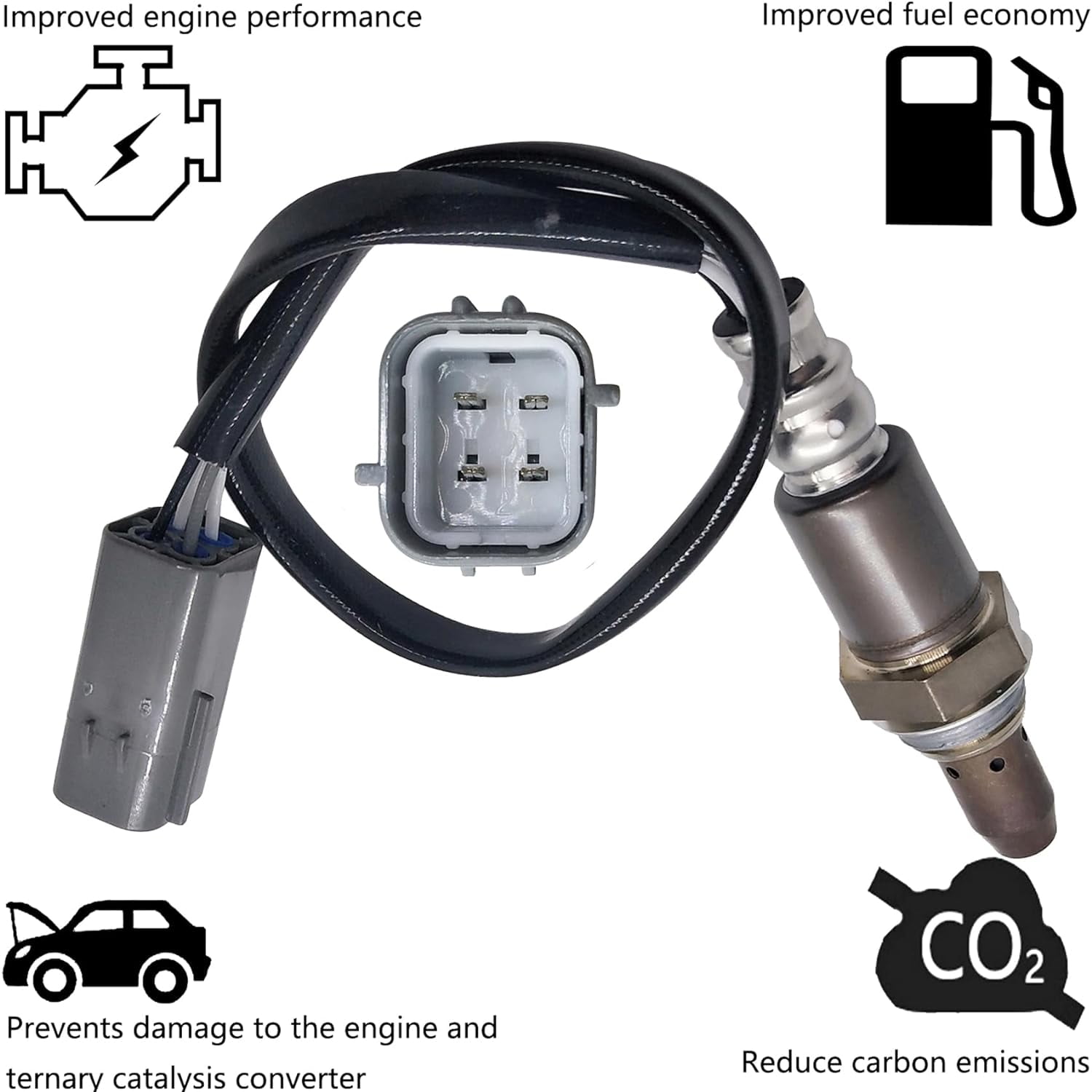 Air Fuel Upstream Oxygen Sensor 234-9036 Replacement for Nissan 2010-2013 Altima, Rogue/ 2012-2011 Xterra,Equator,Frontier,Pathfinder Bank 1 Sensor