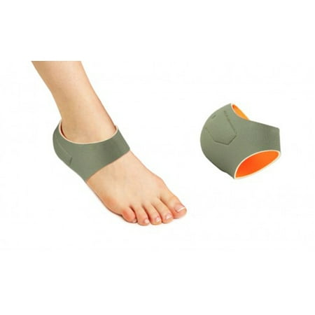 Double Padded Shock Absorbing Graduated Compression Heel Sleeve