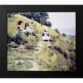 thumbnail image 2 of Brymner, William 17x15 Black Modern Framed Museum Art Print Titled - Girls with a Wreath of Flowers, 2 of 5