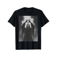 thumbnail image 1 of 100% Cotton Scary Face Horror Poster Halloween T-Shirt, 1 of 6