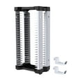 thumbnail image 1 of Torre de almacenamiento de juegos, estante para videojuegos, organizador universal para oficina y hogar, para controlador, Switch, caja de 24 juegos, 1 of 10