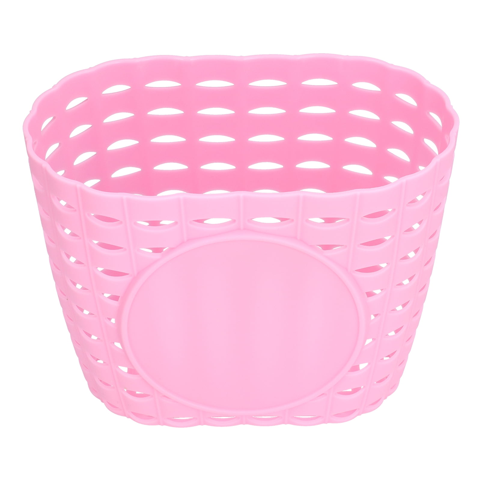 Children Bike Basket, 4.7 X 5.9 X 7.9inch Strong And Firm Kids  Basket  For Scooters For Children's  Pink