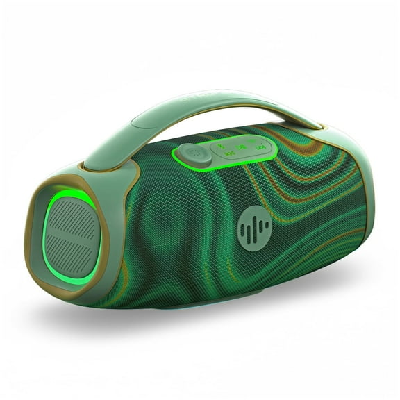 Stromberg - Force Portable Bluetooth Speaker, 40W Power, 9-Hour Playtime, AUX Compatible Dustproof Waterproof - Forest Green