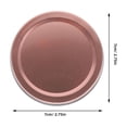 thumbnail image 4 of Shisuyan Canning Lids Rose Gold Tinplate 6Pcs 2.8X2.8X0.6In, 4 of 8