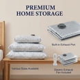 thumbnail image 6 of Cordless Travel Vacuum Storage Compression Bag Set, Space-Saving Waterproof Vacuum Bags with USB Rechargeable Pump for Clothes, 6 of 7