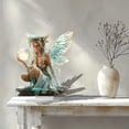 thumbnail image 4 of Sacred Glowing Fairy Desktop Ornament With Base Desktop Decoration, 4 of 5