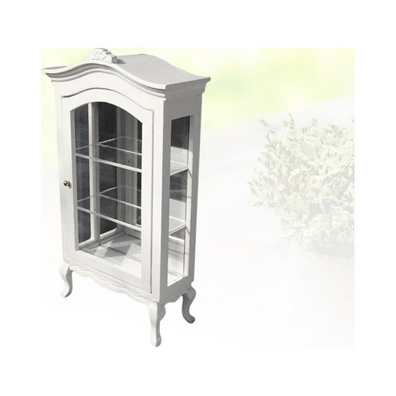 SEWCHICS White Miniature Dollhouse Furniture 1-Pack Curved Decorative Accessories for Dollhouse Decor