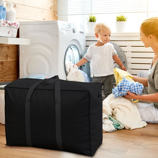 Duffel Bag Packing Bag Storage Bag Moving Bag Quilt Clothes Tote Bag Non-woven Bag
