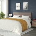 thumbnail image 2 of Flash Furniture Paxton Collection King Modern Fabric Upholstered Headboard, Taupe, 2 of 12