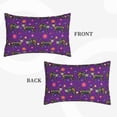thumbnail image 2 of Fotbe cat skeletons and flowers Pattern Pillow Cases - Envelope Closure - Luxury, Extra Soft, Cooling Pillow Covers - Wrinkle, Fade, Stain Resistant-14"x20", 2 of 6
