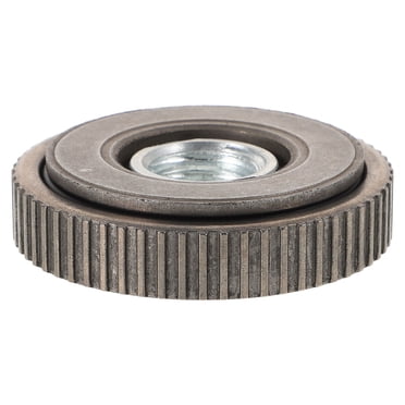 Miangastore Angle Grinder Metal Lock Nut 1Pcs Carbon Steel Silver For Angle Grinder Accessories