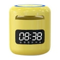 thumbnail image 2 of Giunmcul Festival Gift Portable BT 5.0 Wireless Speaker Alarm Clocks Wireless Speakers with Support / FM / AUX Card Hands- with Microphone, 2 of 2