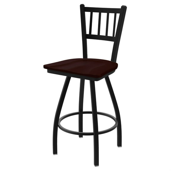 Holland Bar Stool 21736BW 217 Black Cast Iron Counter Height Base with Square Foot
