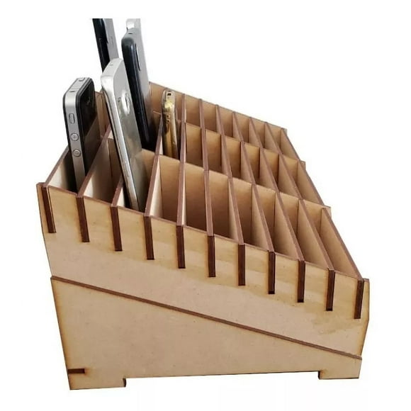 Caja Organizador Exhibidor Porta Almacena 30 Tel Celulares