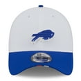 thumbnail image 2 of Men's New Era  White/Royal Buffalo Bills 2025 NFL Training Camp 39THIRTY Flex Hat, 2 of 5