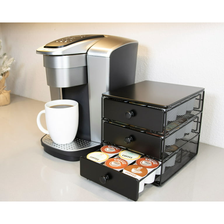 Nifty 36 K-Cup Drawer Holder  Coffee pods drawer, Coffee storage, Single  cup coffee maker