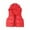 Red, variant on Odeerbi Kids Boys Girls Puffer Vest Fall Winter Thermal Gilet Down Vest with Pocket Children's Solid Color Thick Sleeveless Hooded Jacket Coat Kids Clothes Black
