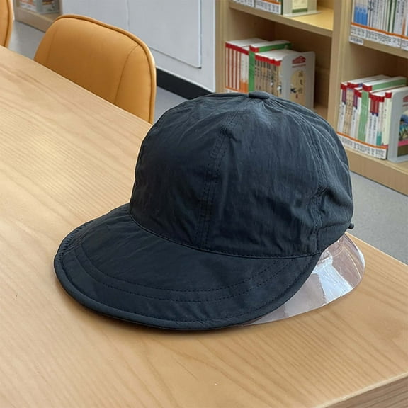 Unisex Wide Brim Sun Hat Packable Baseball Cap for Men and Women Outdoor Sports Hat Breathable Mens Hat Mesh Baseball Hat Unisex Cap Caps Work Baseball Hats for Men Small Fitted Hats for Men