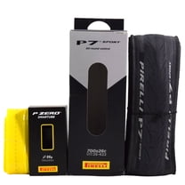 Pirelli P7 Sport 26-622 (700x26c) Road Bicycle Tire   SmarTUBE EVO 25/28-622 Presta 60mm - 1 Pack