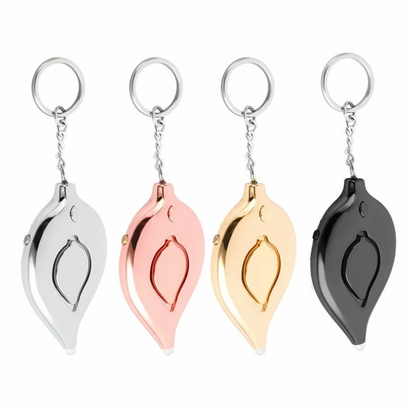 RIVONO Siren Self Defense for Women - Personal Alarm for Women, Children, & Elderly - Leaves-shaped Self Defense Keychain Siren