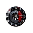 thumbnail image 3 of Reloj de pared 2D, reloj decorativo con números grandes, diseño artístico y vintage. 30 cm de diámetro, 3 of 8