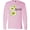 AD-Pink, variant on Arizona Saguaro Cactus Flowers Long Sleeve T-Shirt