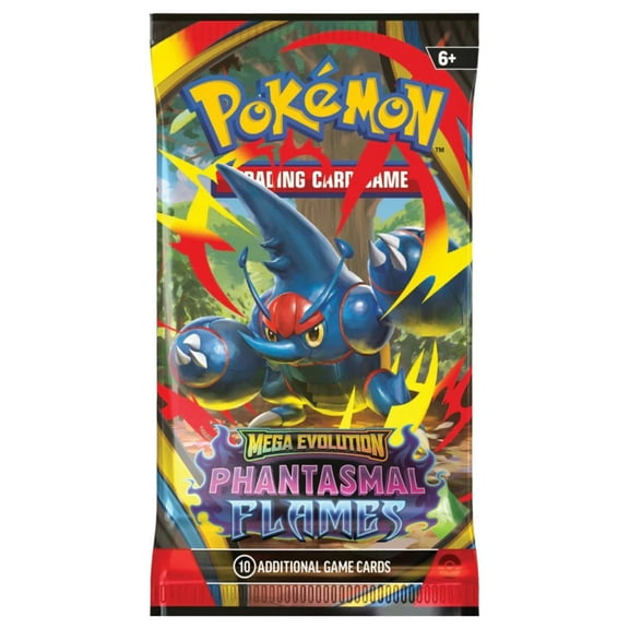 Pokemon ME2 Phantasmal Flames Booster Pack  Mega Heracross