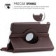 thumbnail image 4 of Funda para iPad 2/3/4 - Funda protectora inteligente con soporte giratorio de 360 grados y función de encendido y apagado automático para iPad 4, iPad 3 y iPad 2 de Apple (marrón), 4 of 5