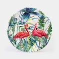 thumbnail image 2 of Monarque Melamine Dinner Plates 10.5 inch (Set of 4) (4, Flamingo), 2 of 4
